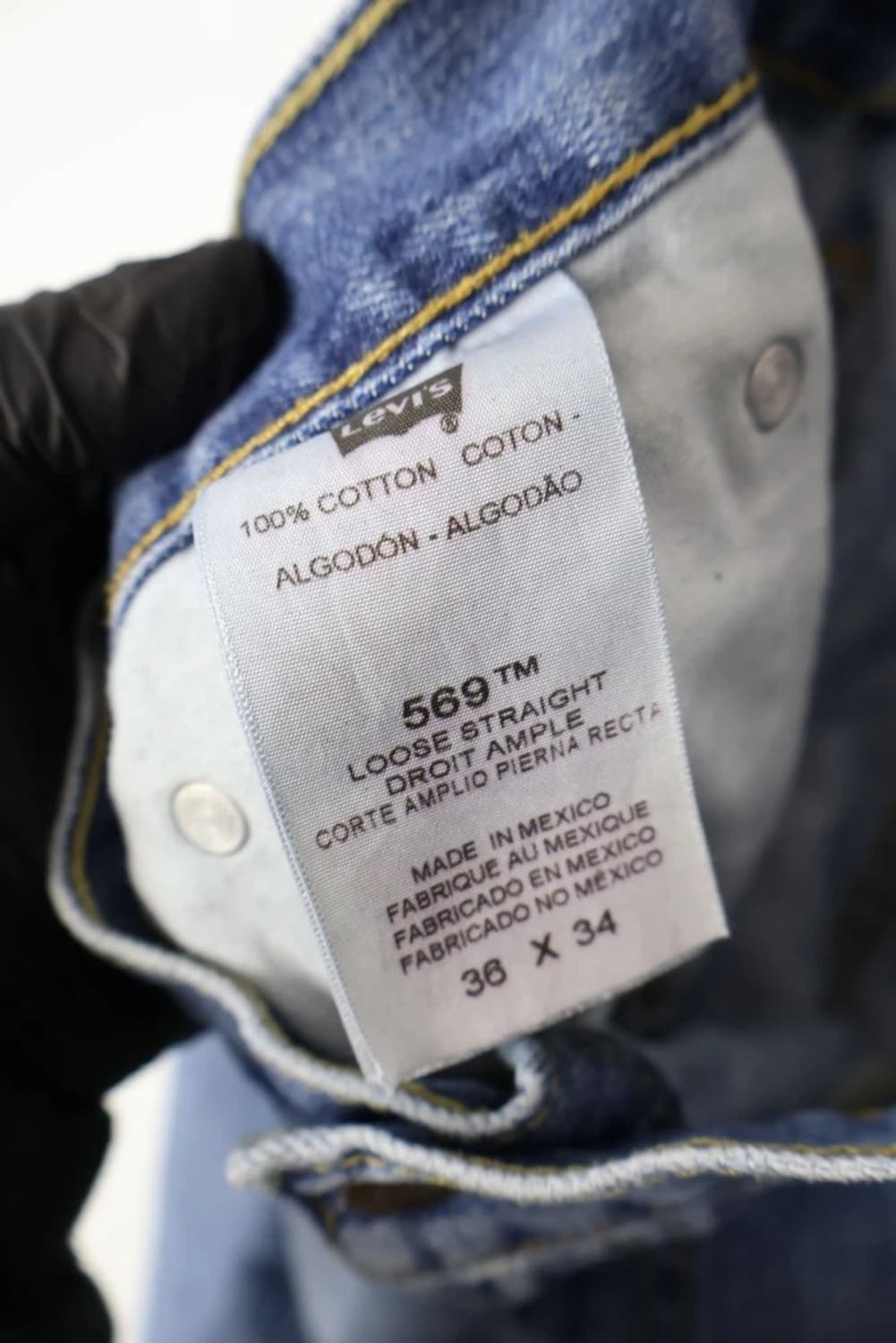 Levi’s 569 Custom Painted Denim Jeans 상품이미지9