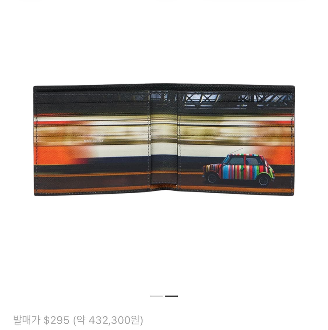 폴 스미스 레더 커뮤터 미니 인테리어 빌폴드 월렛 블랙 상품이미지5