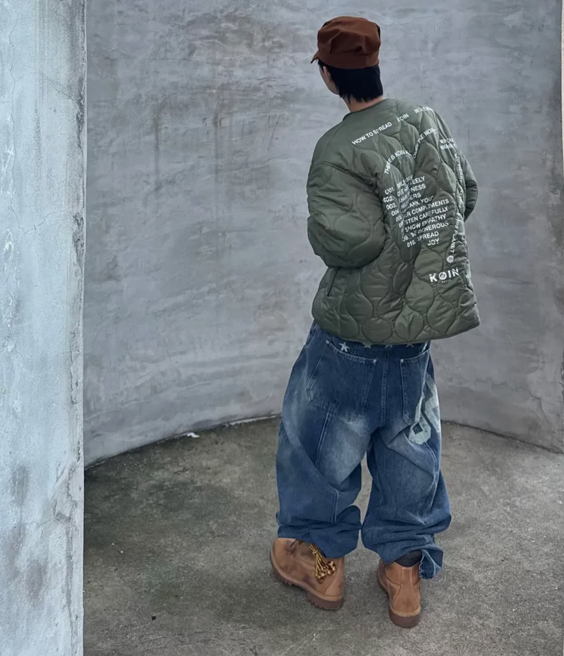 코인서울x밈더워드로브 퀼팅 자켓 상품이미지2