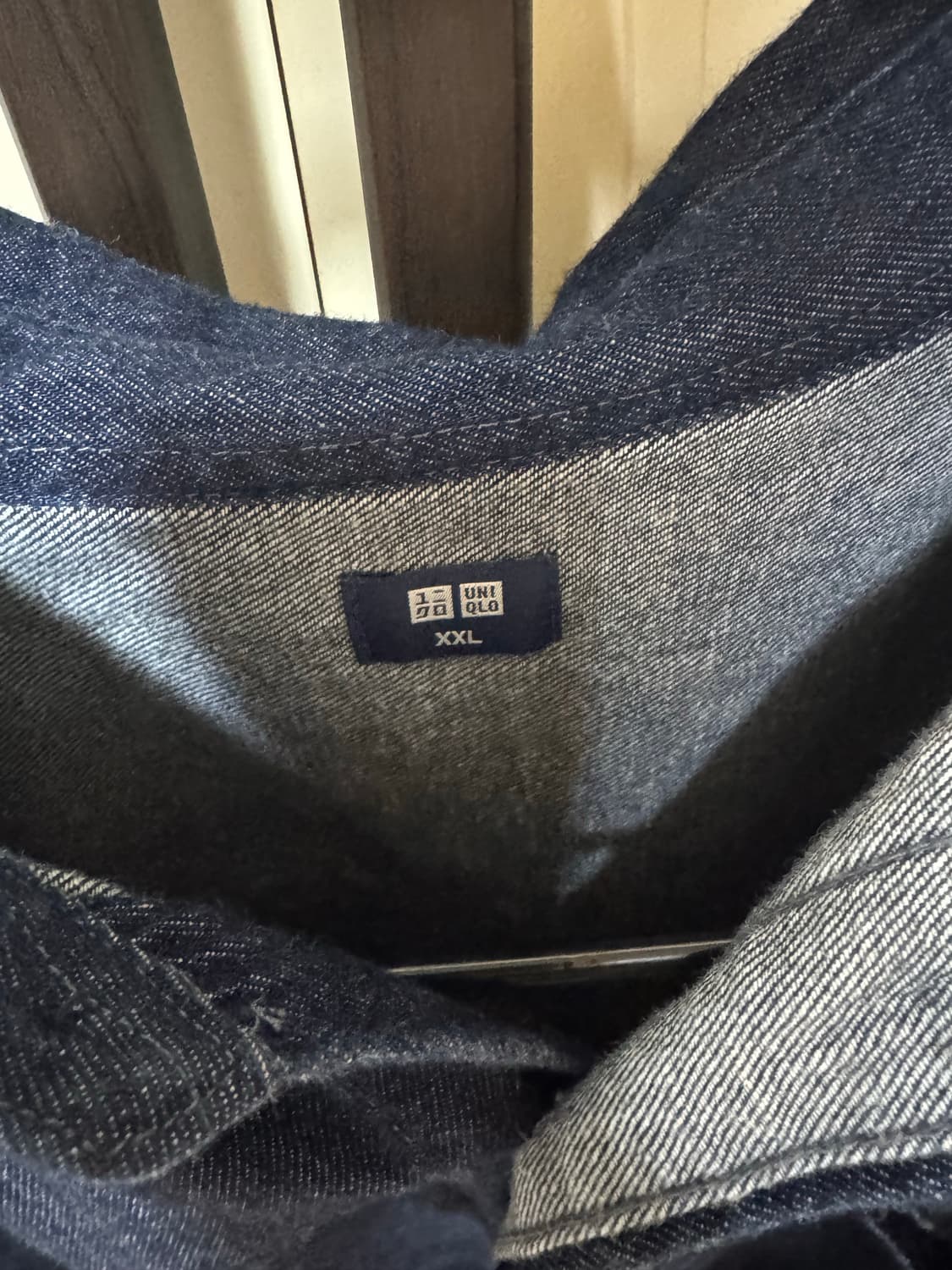 유니클로 데님 청 셔츠 xxl 상품이미지2