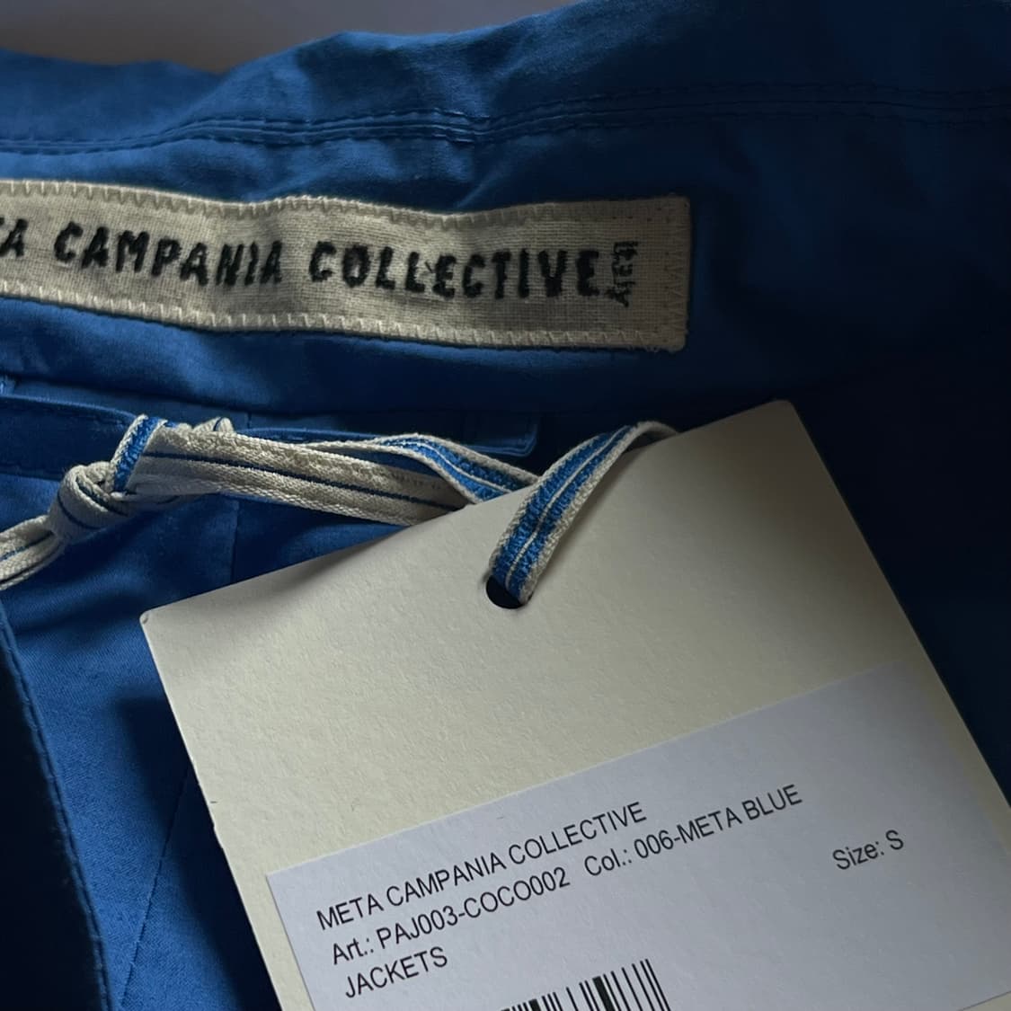 메타 캄파니아 콜렉티브 줄리안 자켓 메타블루 s 상품이미지6