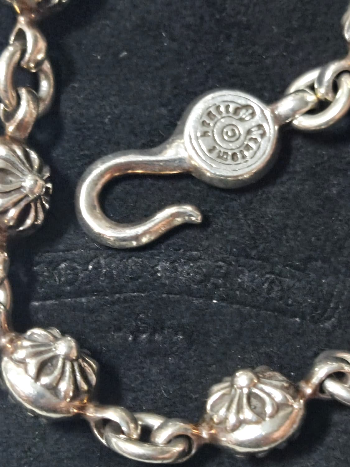 크롬하츠 크로스 링크 팔찌 상품이미지5