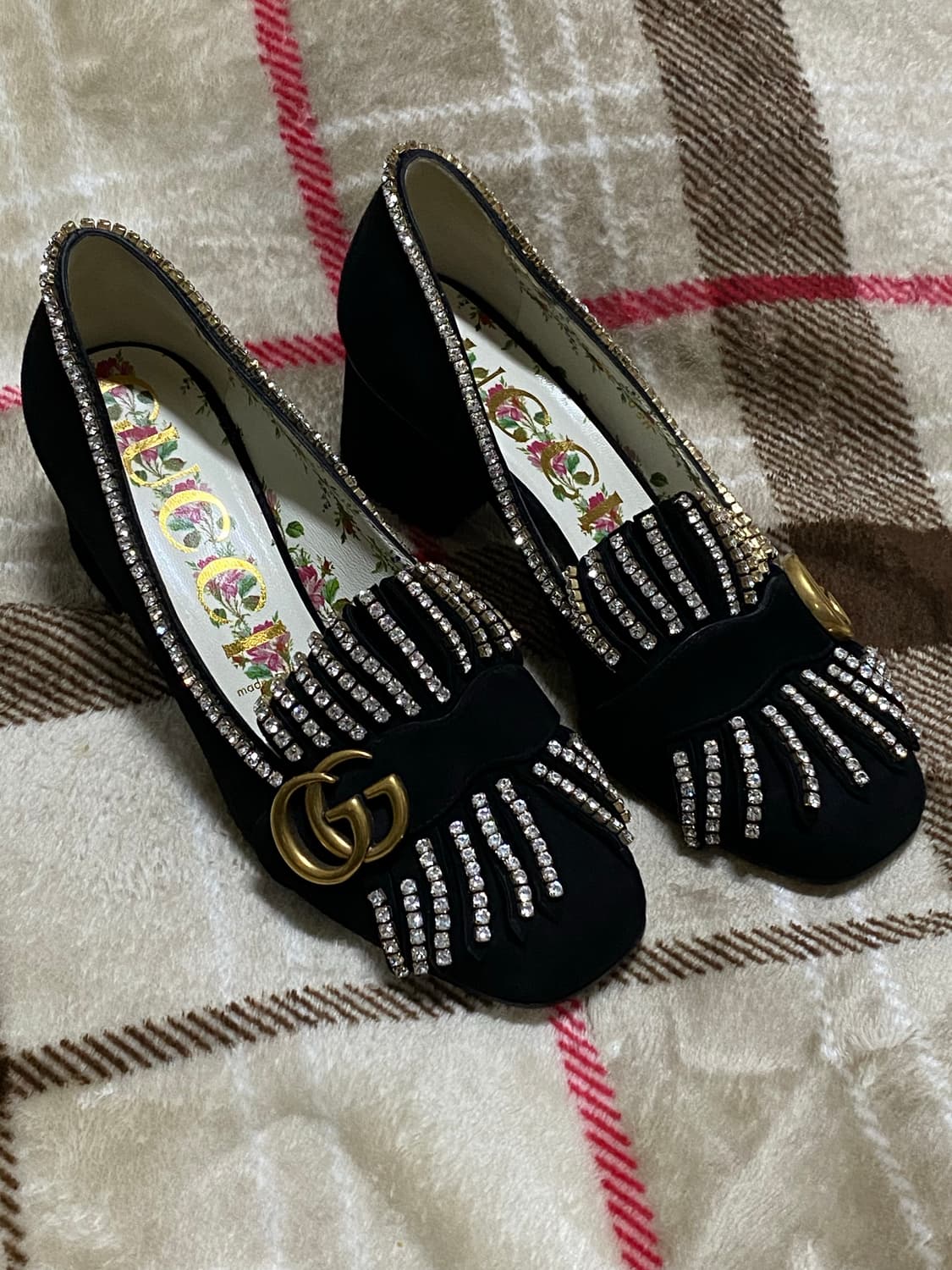 GUCCI 구찌 여성 미드 펌프스 구두 38 (250) 상품이미지4