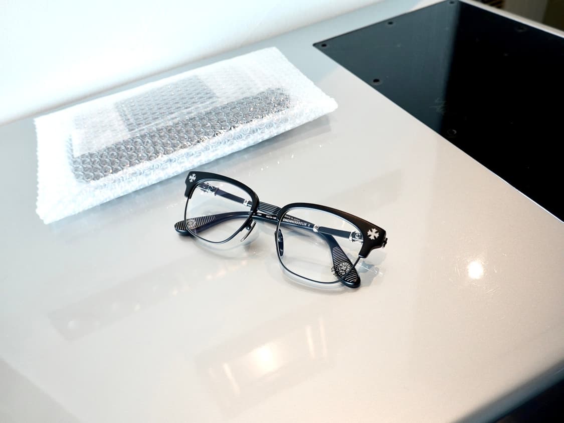 크롬하츠 보넨노이슈어2 MBK 맷블랙/실버 안경 상품이미지1