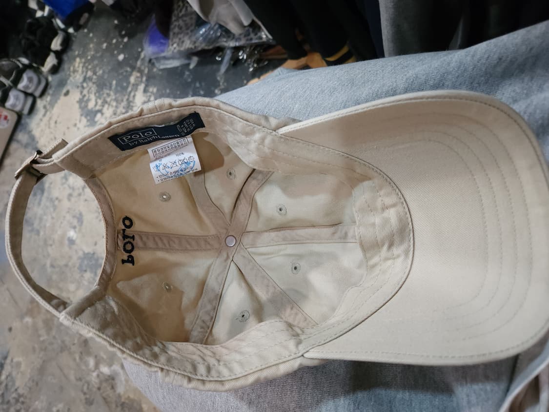 폴로 랄프로렌 베이지 볼캡
​
 상품이미지4