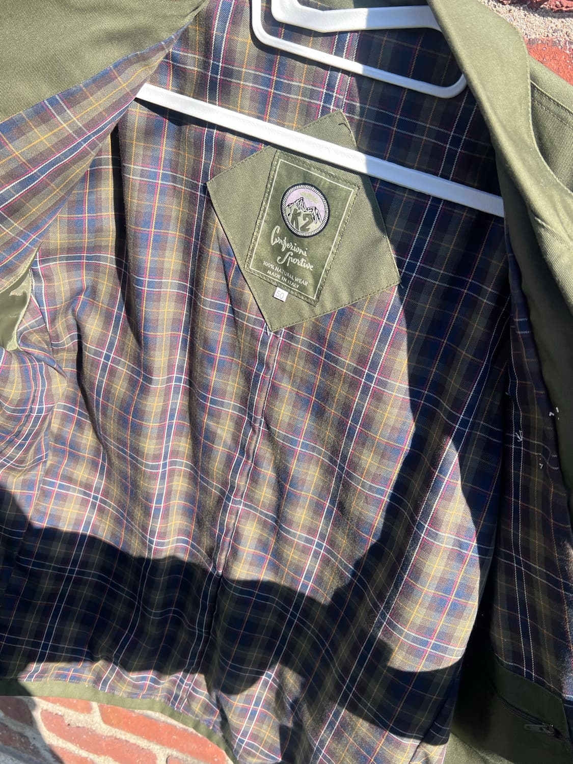 메이드 이탈리아 사냥 자켓 상품이미지4