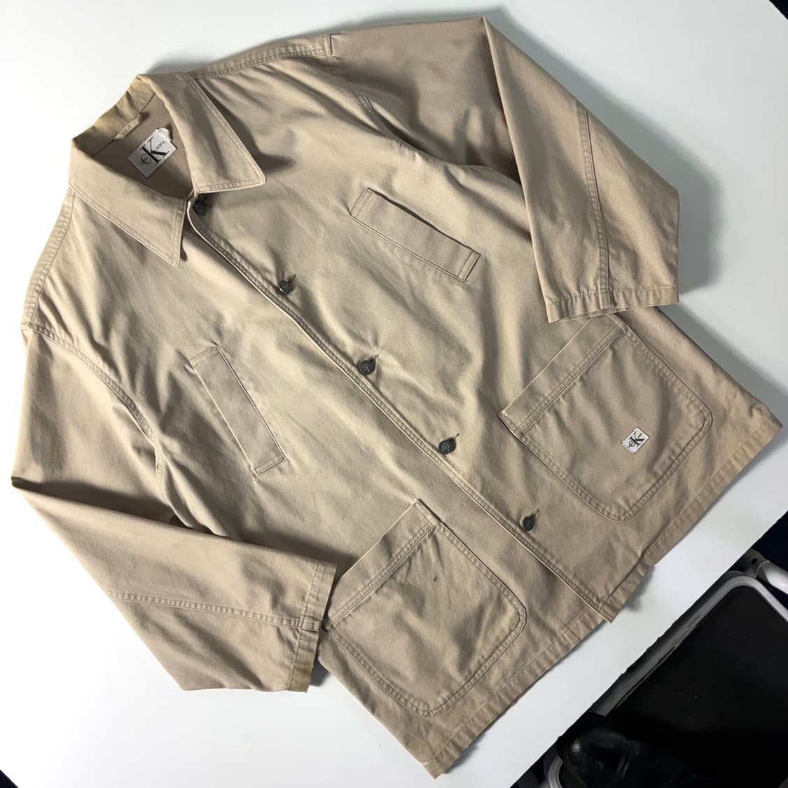 Calvin klein  캘빈 클라인 캐주얼 코튼 초어 자켓  상품이미지2