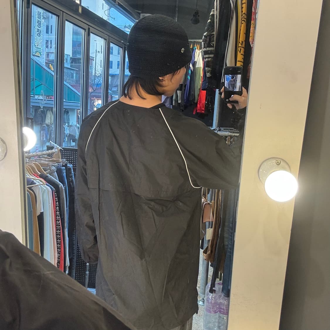 LG트윈스 바람막이 블랙 상품이미지4