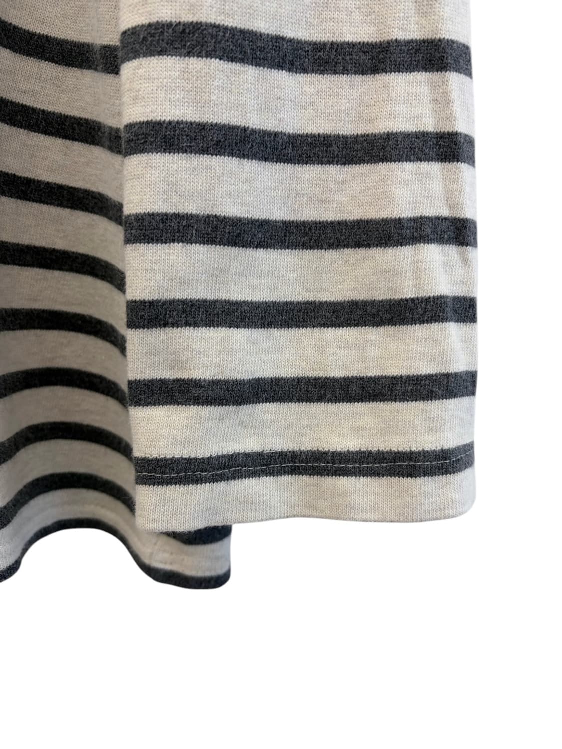 세인트제임스 7부 줄무늬 슬리브 아이보리&차콜 (L) 상품이미지5