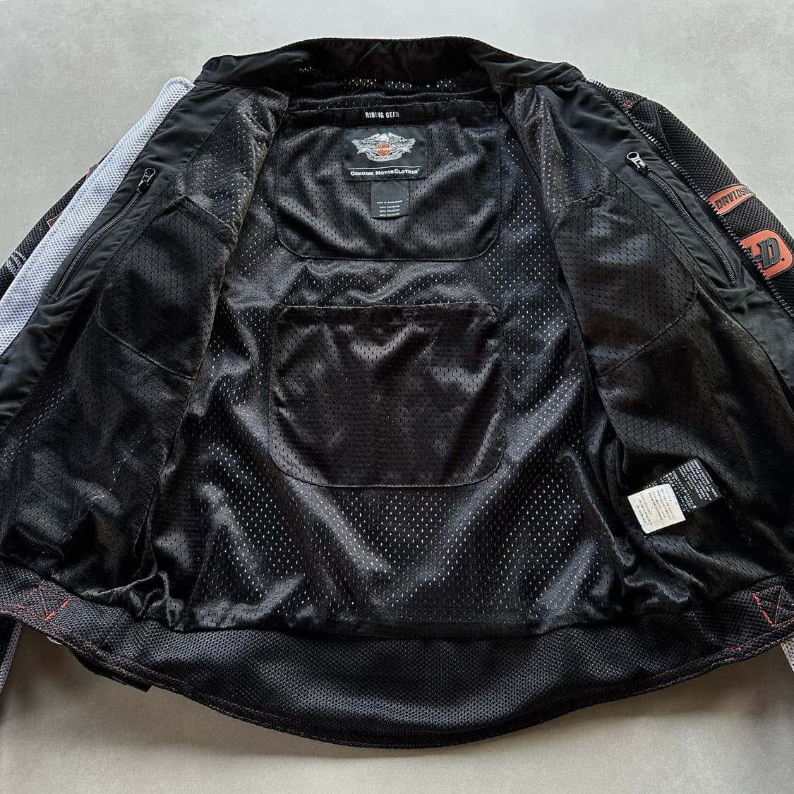 [M]할리데이비슨 모터사이클 메쉬 라이더 자켓 상품이미지7