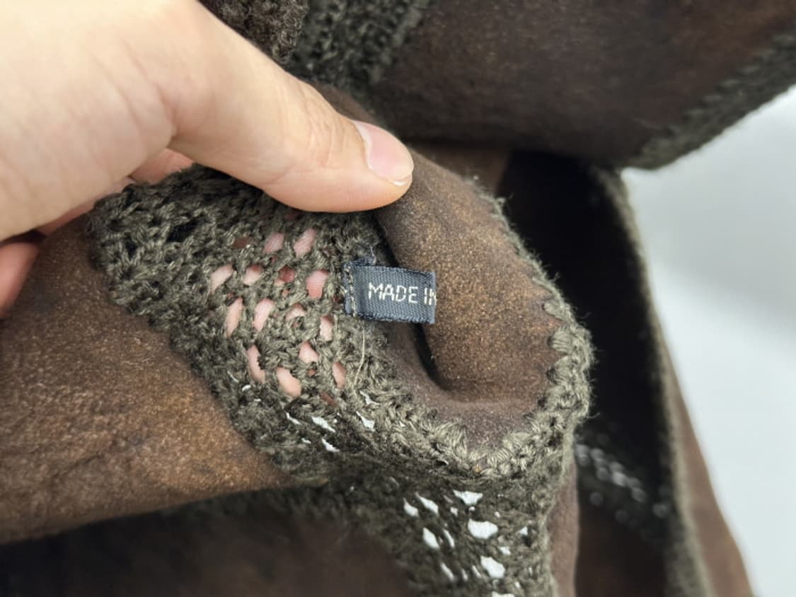 VINTAGE LEATHER VEST (L) 상품이미지9