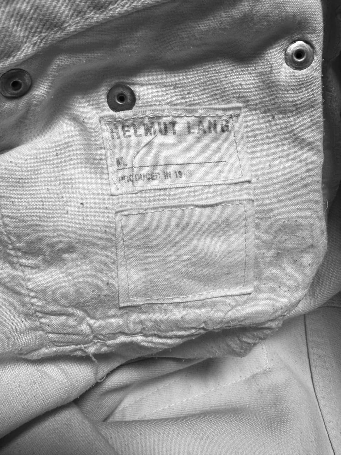 Helmut lang 1998 burned denim 상품이미지3