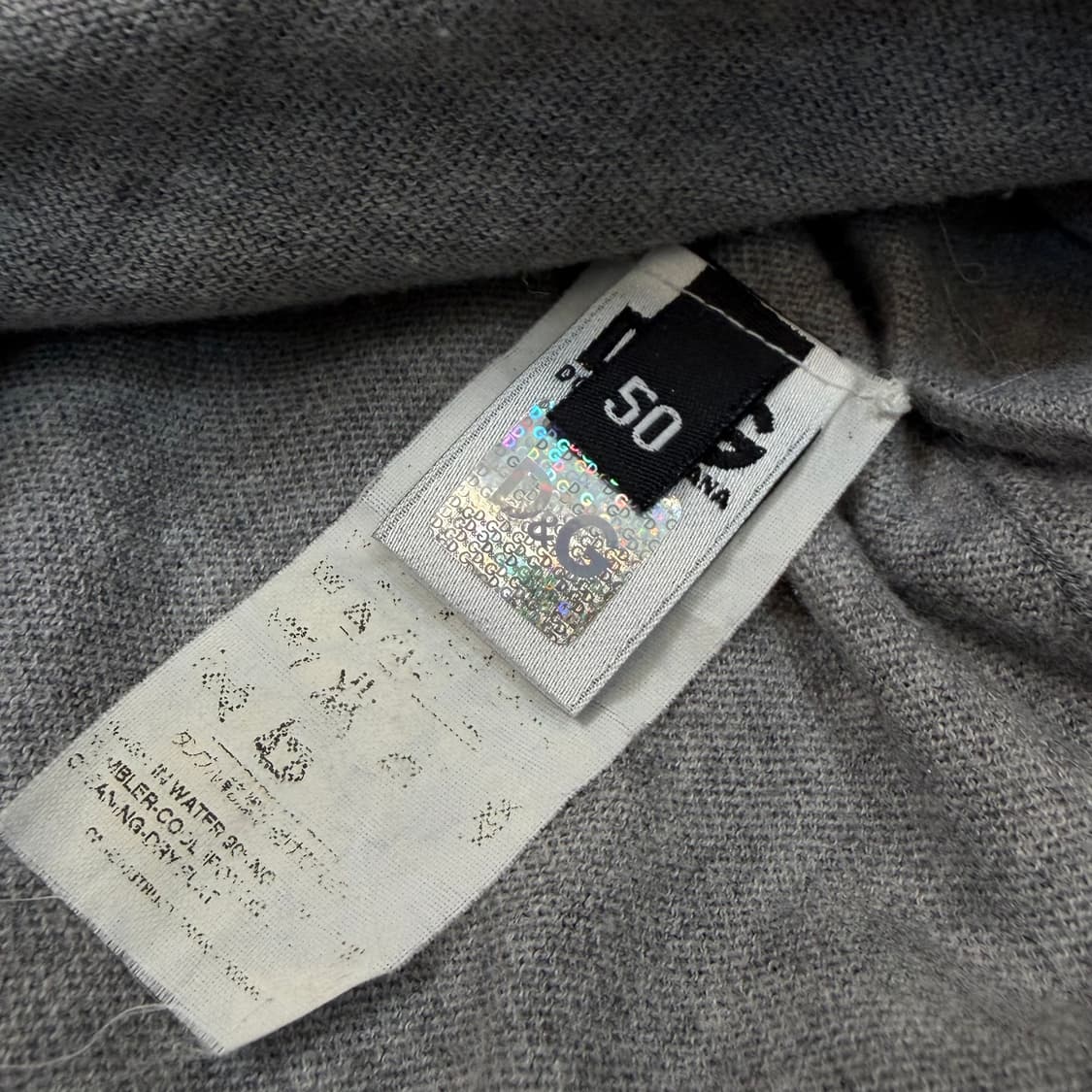 D&G 돌체앤가바나 레이어드 브이넥 니트 50 상품이미지4