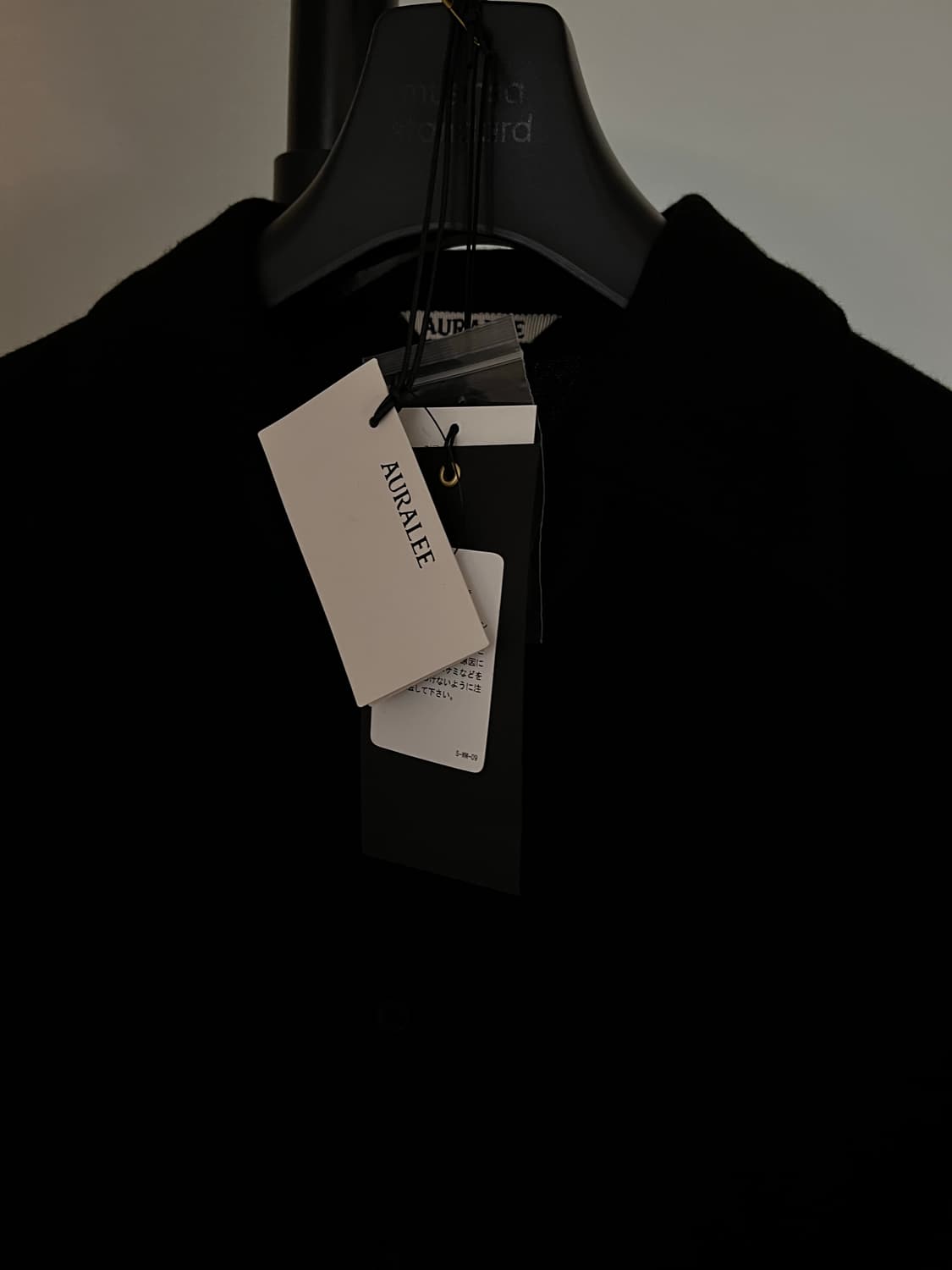 (새상품) 오라리 25ss 에어리 캐시미어 셔츠 블루종 4사이즈 상품이미지4