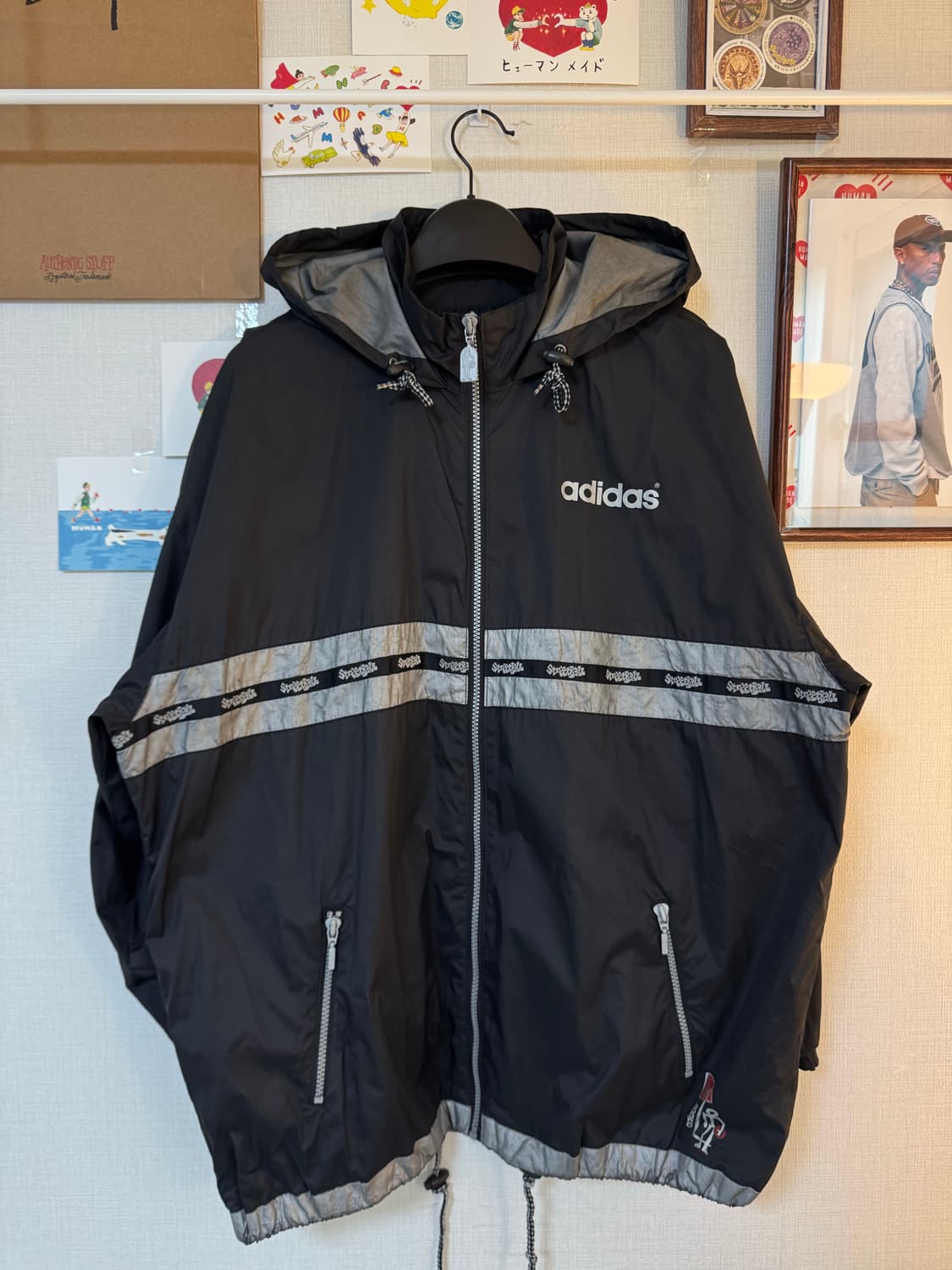 [M]아디다스 90s 스트릿볼 바람막이 자켓 올드스쿨 상품이미지2