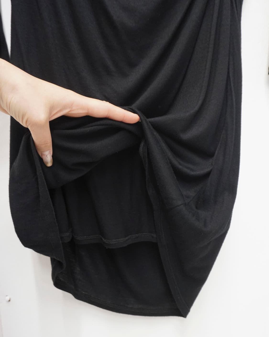 HELMUT LANG draped backless jersey dress 상품이미지9
