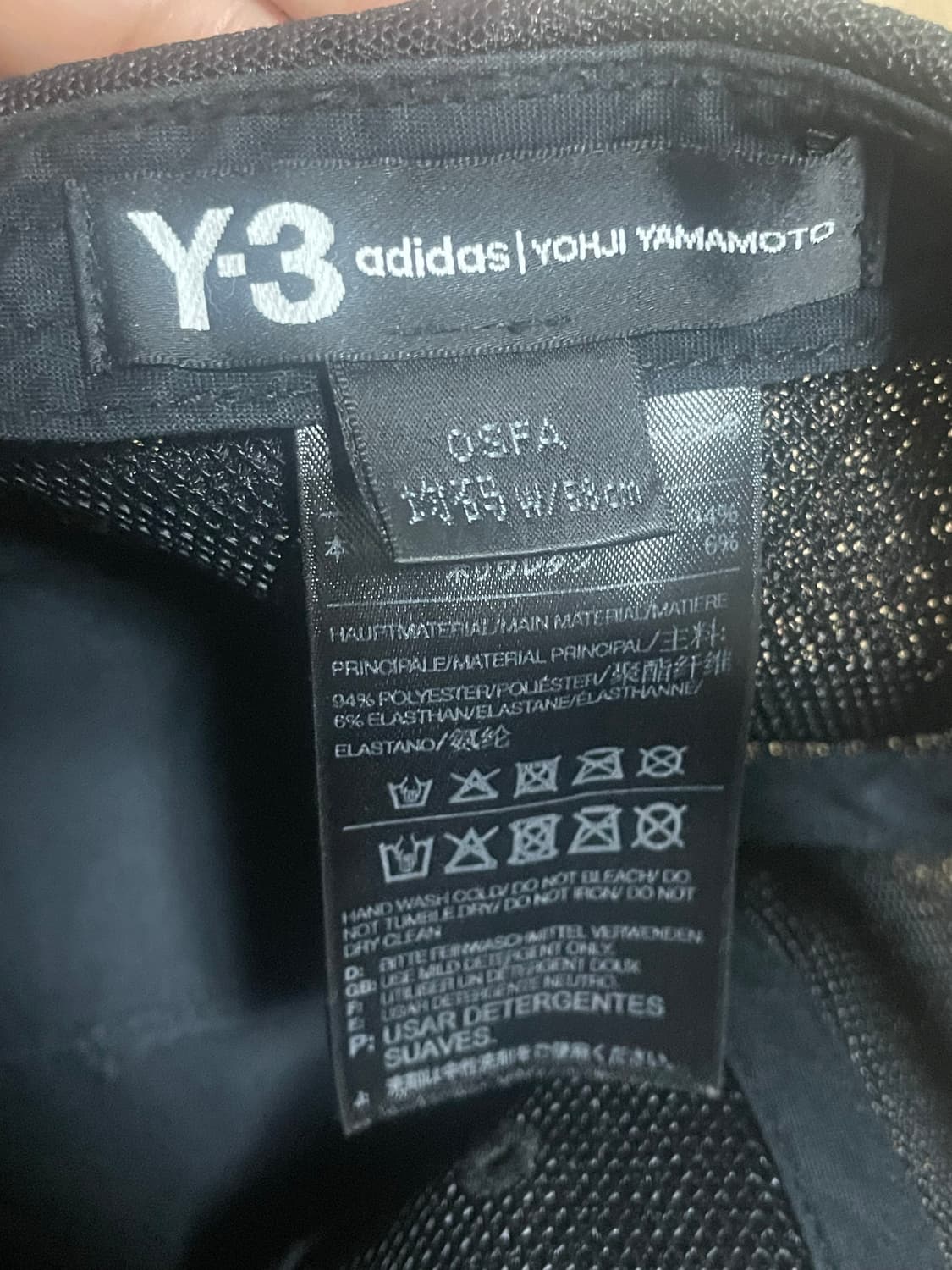 요지 야마모토 Y-3 볼캡 상품이미지2