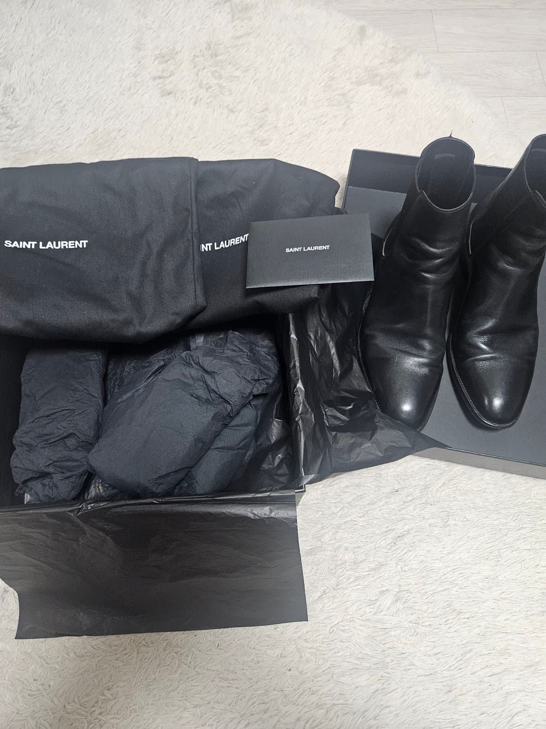 생로랑 와이어트30 첼시부츠 39.5 상품이미지6