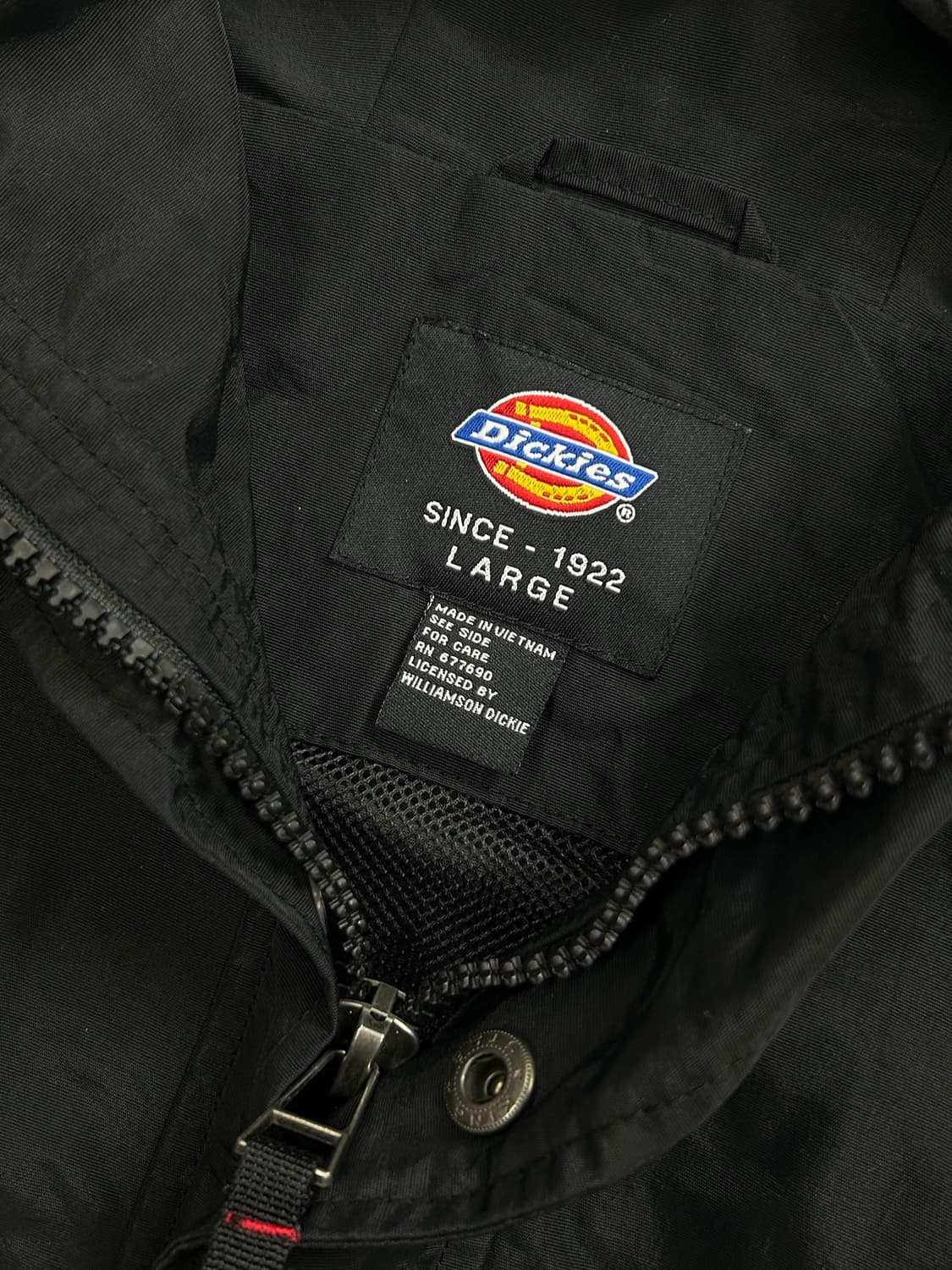 디키즈 블랙 바람막이 자켓 L 상품이미지5