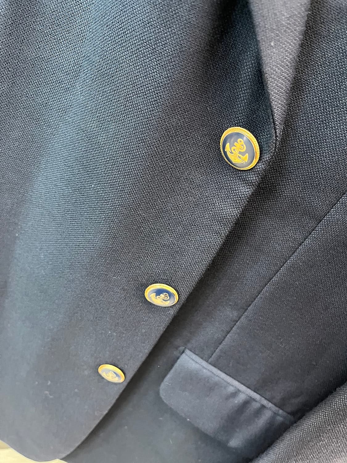 110) 입생로랑 금장콤비자켓  상품이미지3