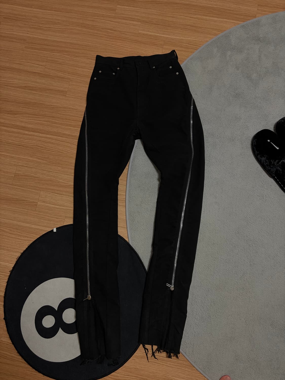 (28) 릭오웬스 볼란 바나나 런웨이 3회착 상품이미지1