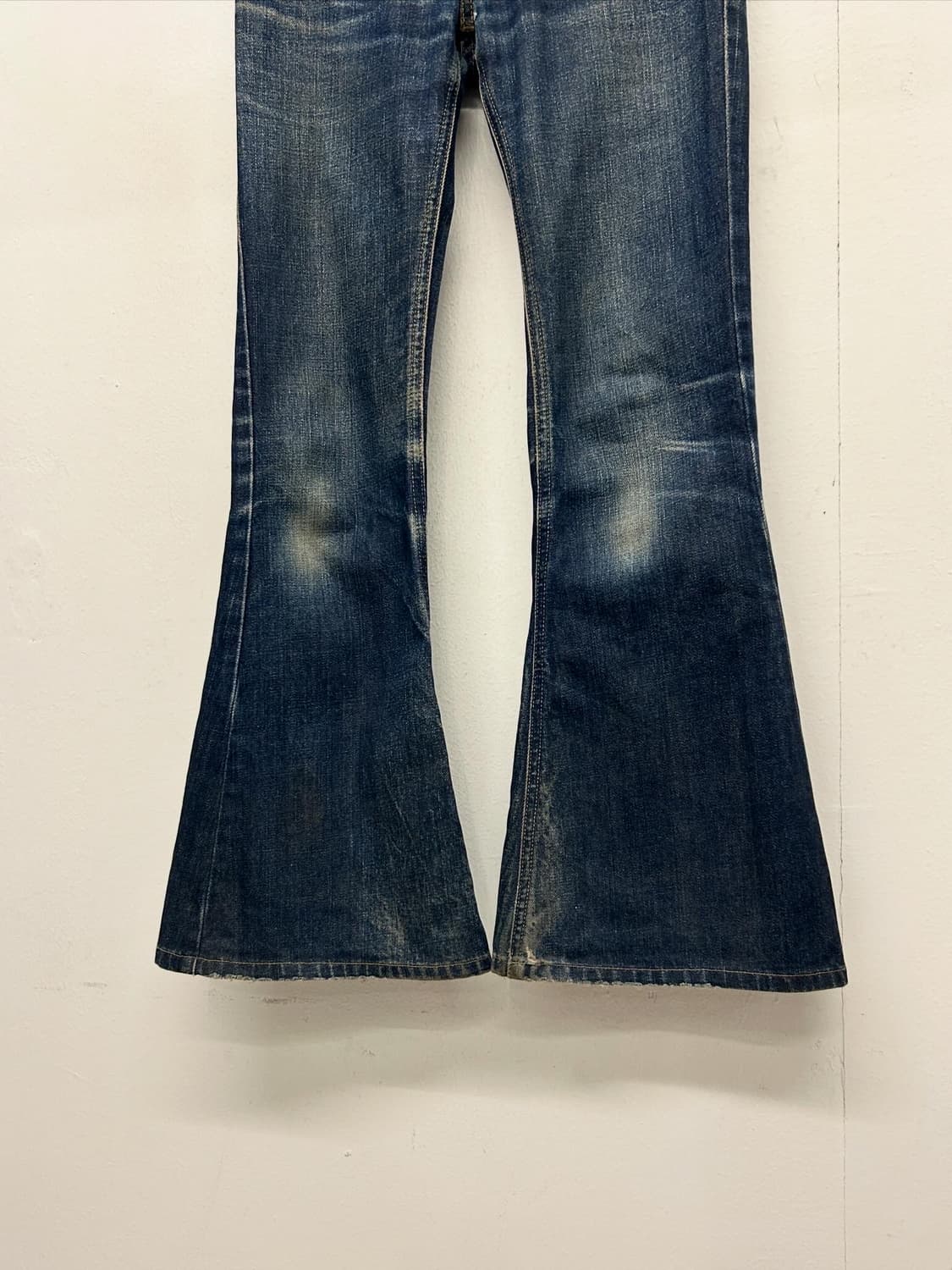 90s Lee 하이웨스트 데님 벨바텀 플레어 부츠컷 상품이미지4