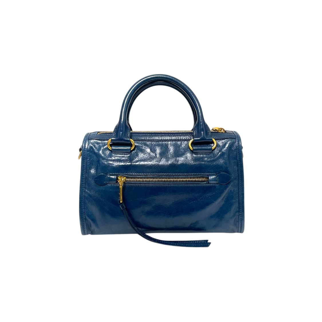 미우미우 5BB104 비텔로샤인 스몰 모터백 숄더백H00268 상품이미지4