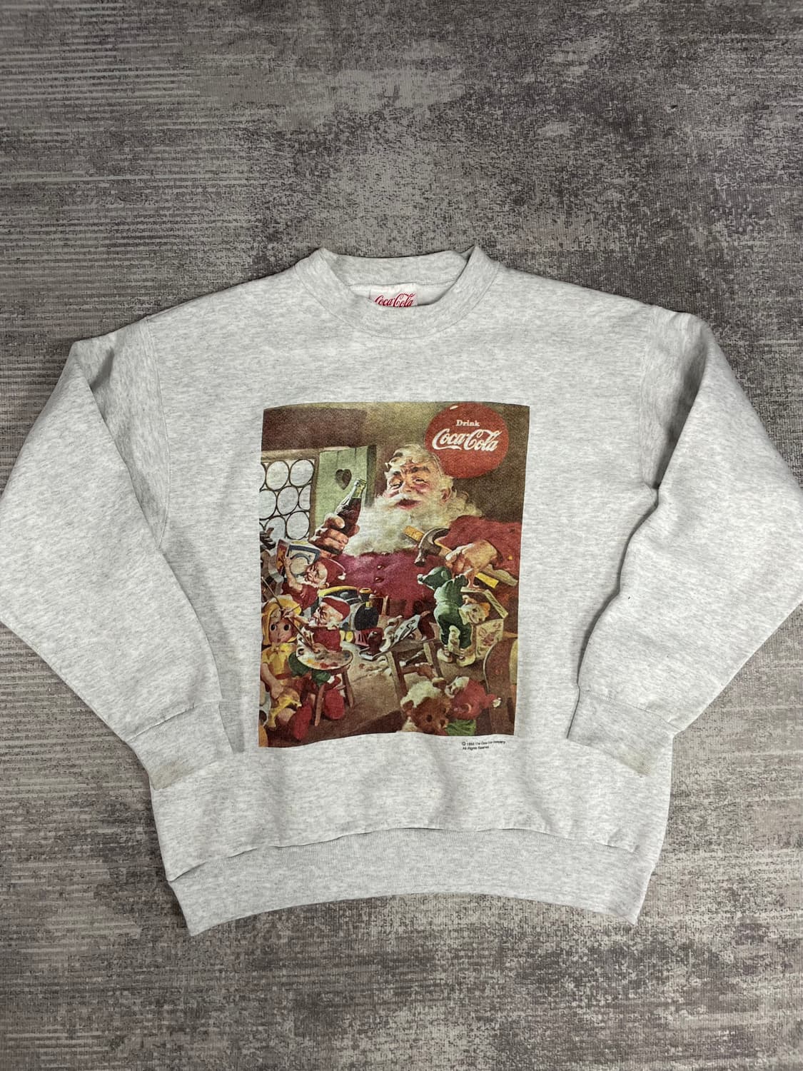 90s USA 코카콜라 산타 스웻 상품이미지1
