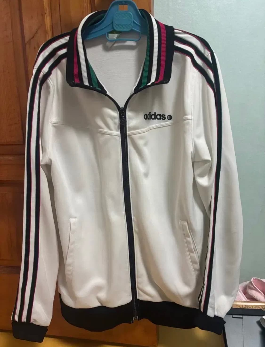 아디다스 화이트 져지 상품이미지1