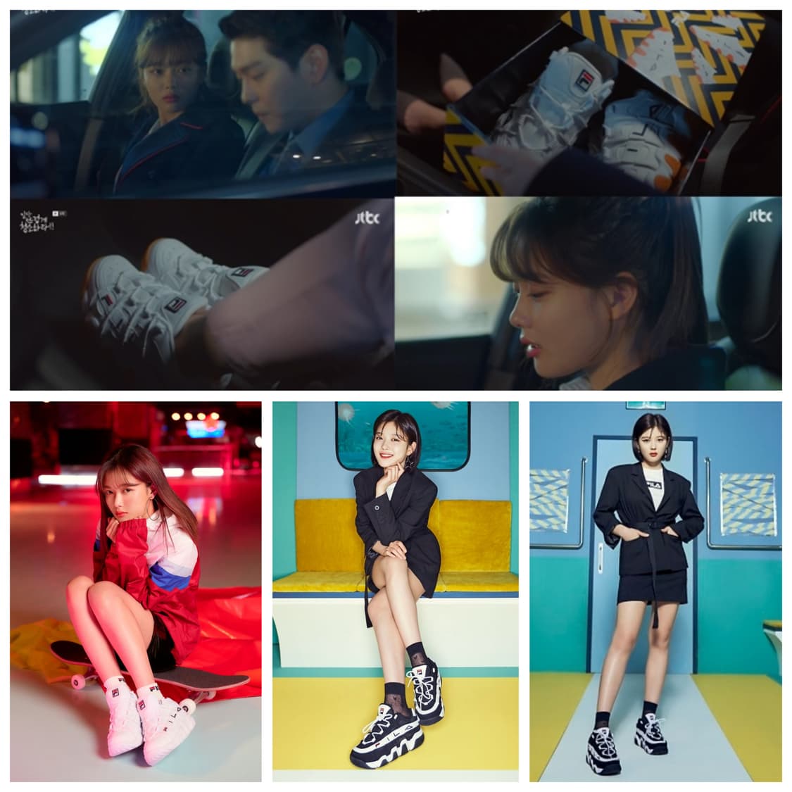 급처미사용새상품!휠라 김유정운동화 바리케이드XT97스니커즈 발렌시아가st 상품이미지1