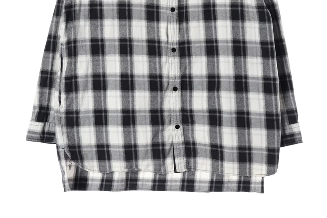 NBA 시카고 불스 모노톤 체크 셔츠 L 상품이미지4