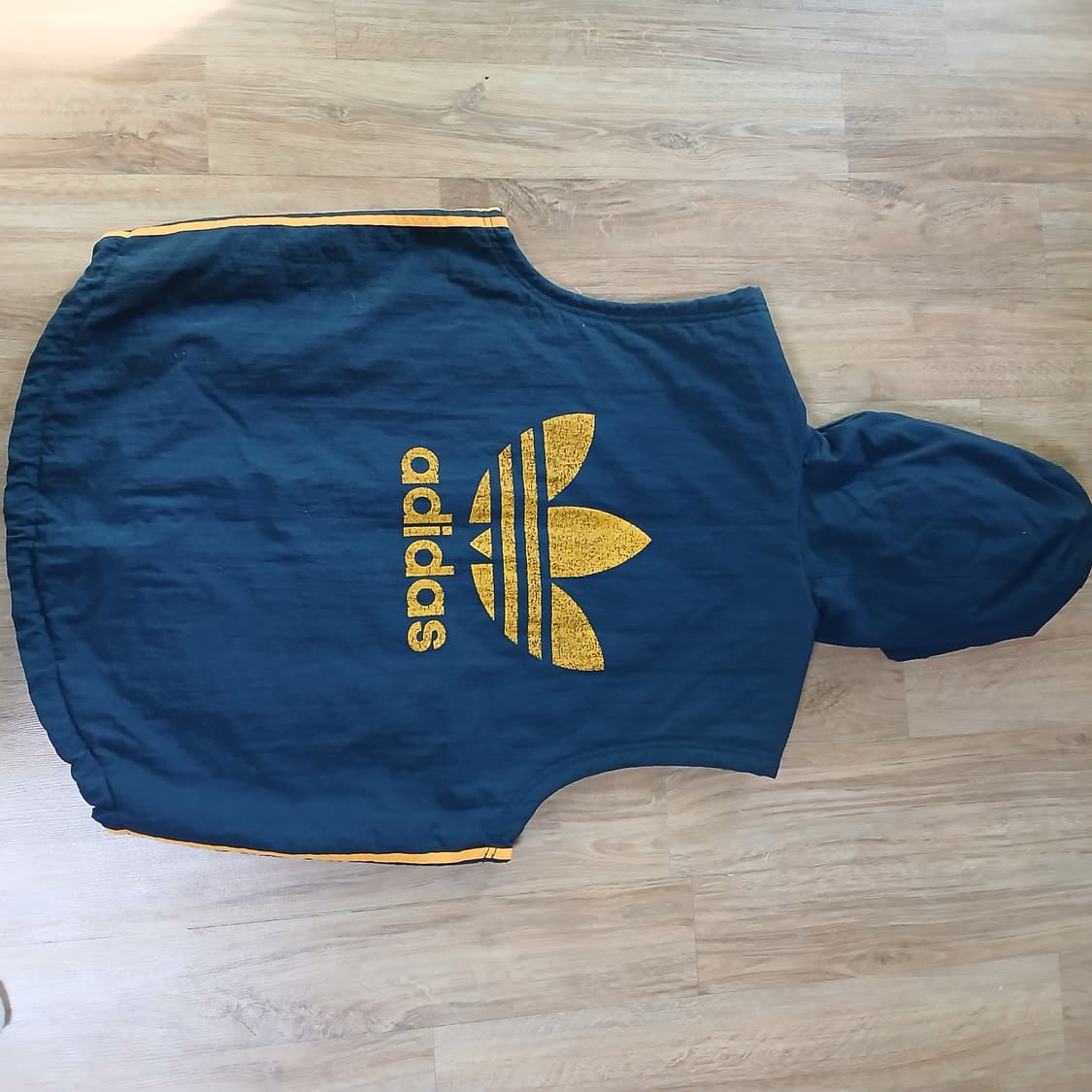 adidas 아디다스 90S 빈티지 올드스쿨 패딩 조끼 베스트 바스락 상품이미지4