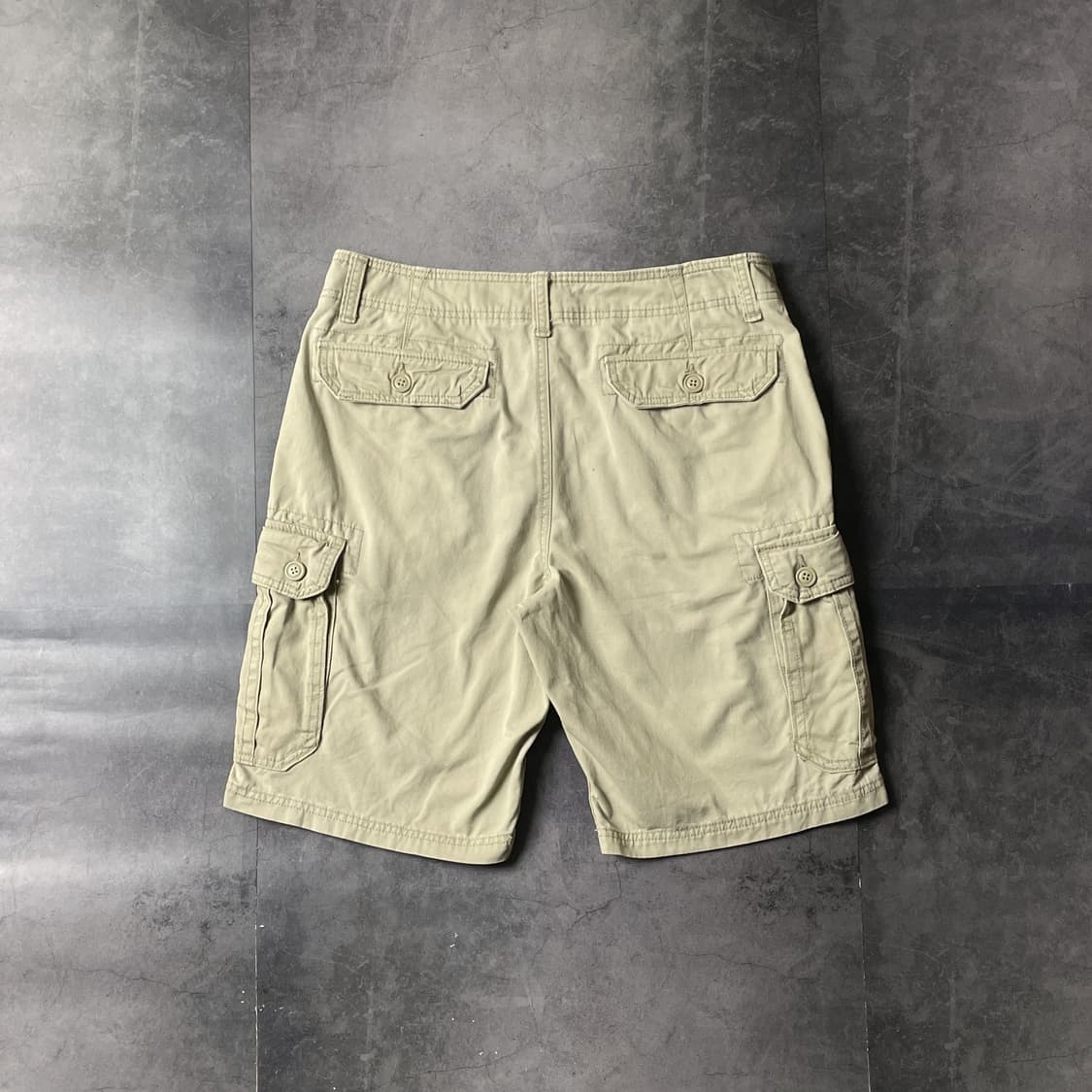 OLD NAVY 올드네이비 베이지 코튼 카고 하프 팬츠 A00765 상품이미지5