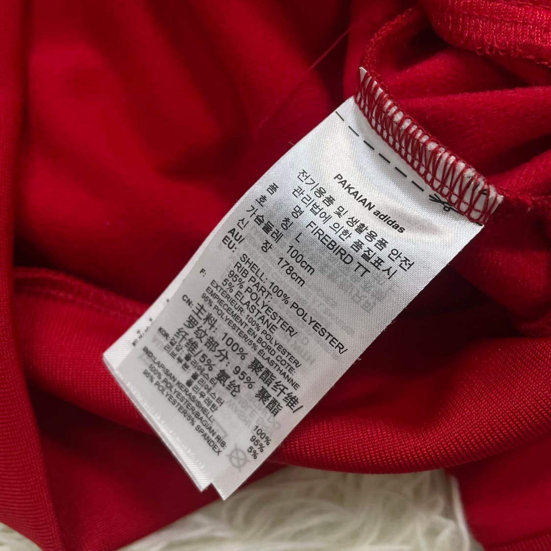 아디다스 파이어버드 트랙탑 져지 레드 상품이미지4