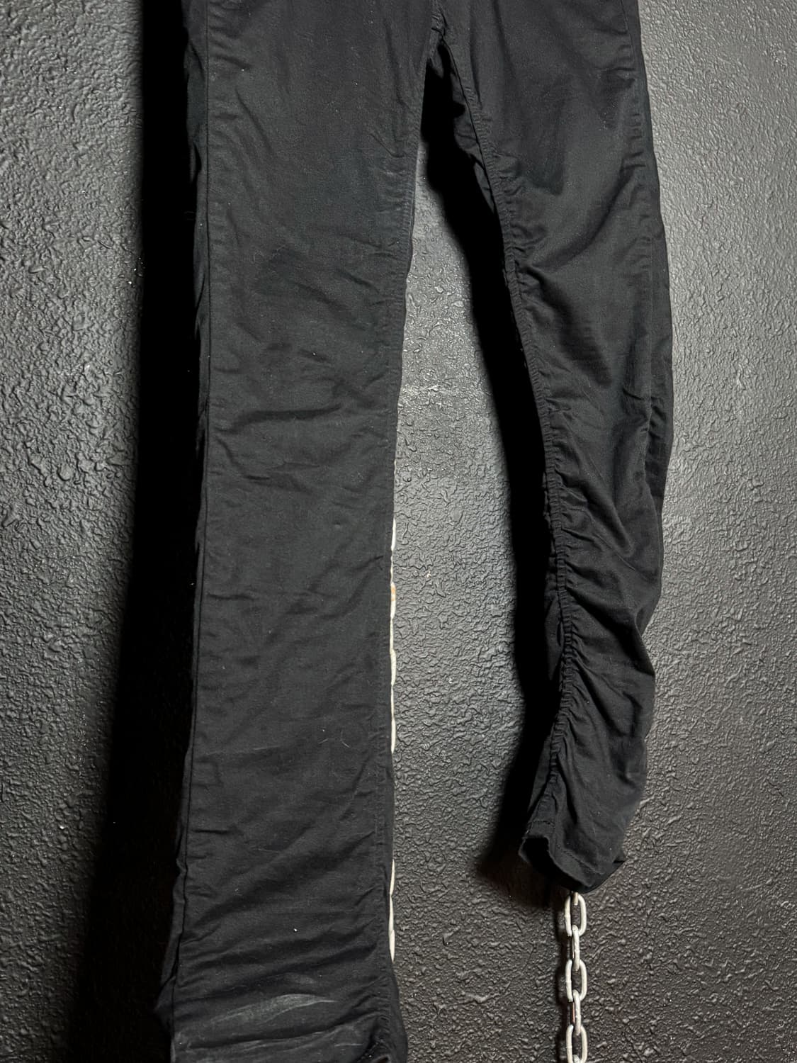 Black J-curve side all shirring pants 상품이미지4