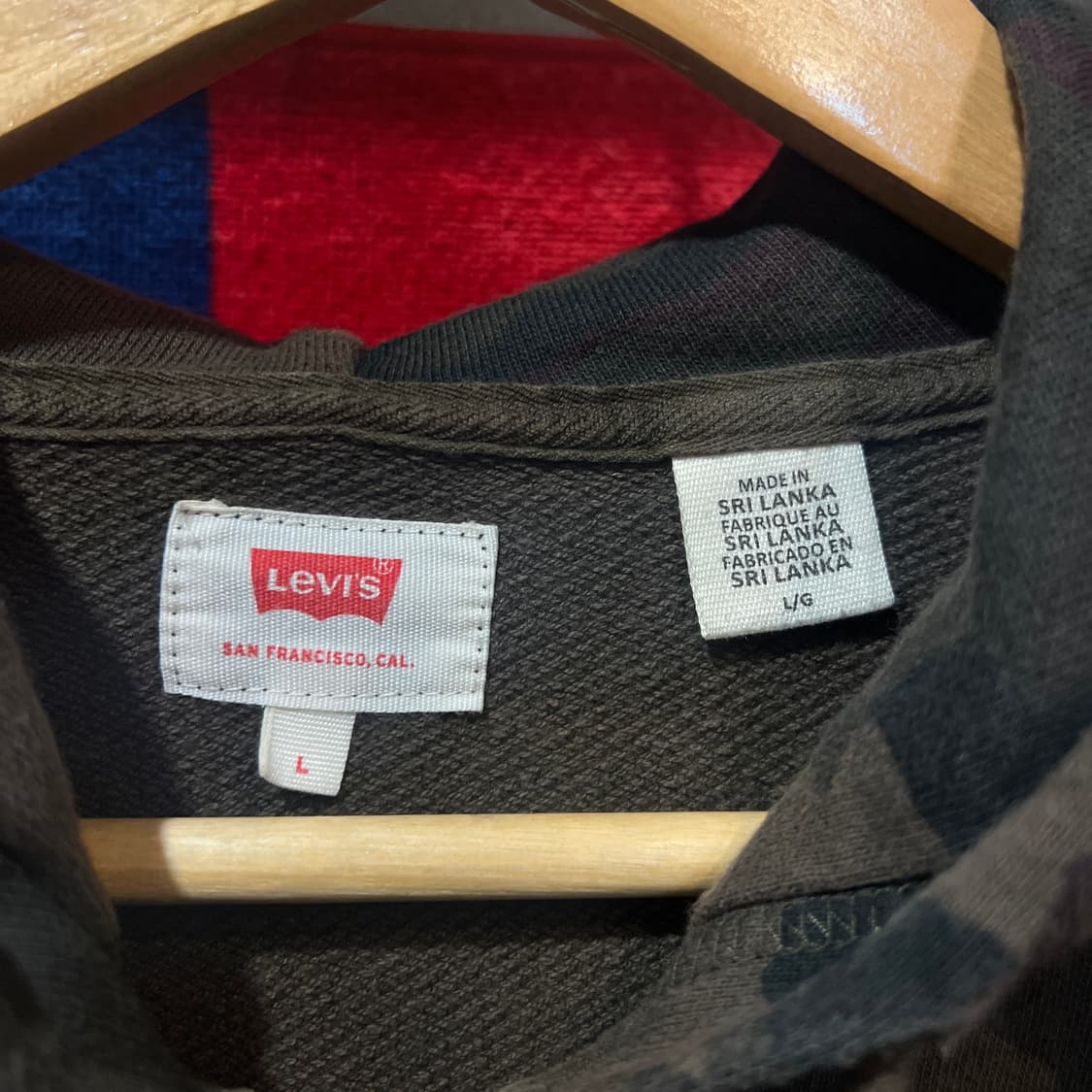 리바이스 카모 후드집업 상품이미지3