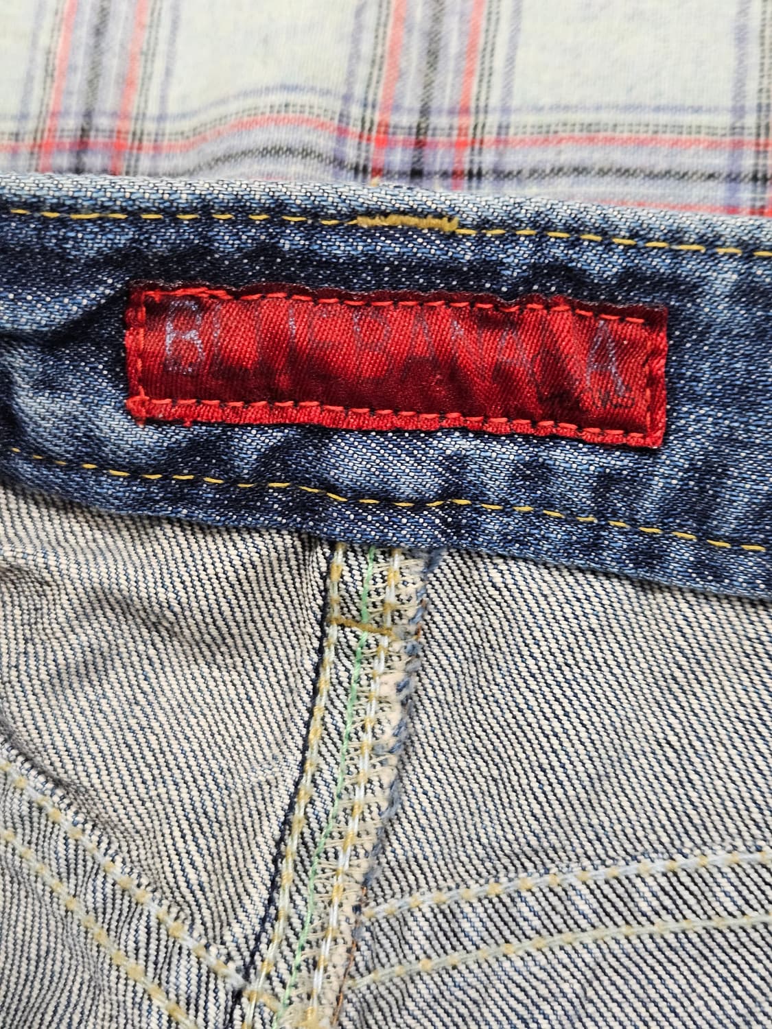 블루바나바나 빈티지 워싱 데님팬츠 상품이미지3