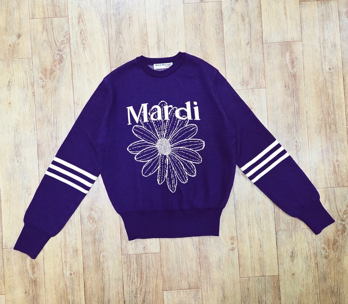 마르디메크르디(Mardi Mercredi) 플라워니트 55-66 새상품 상품이미지6