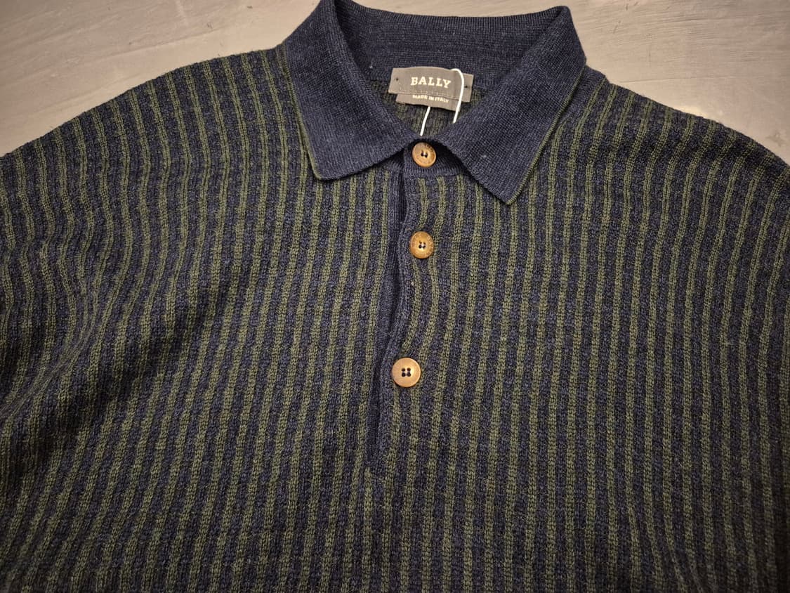 90s BALLY 메리노 울 니트 상품이미지2
