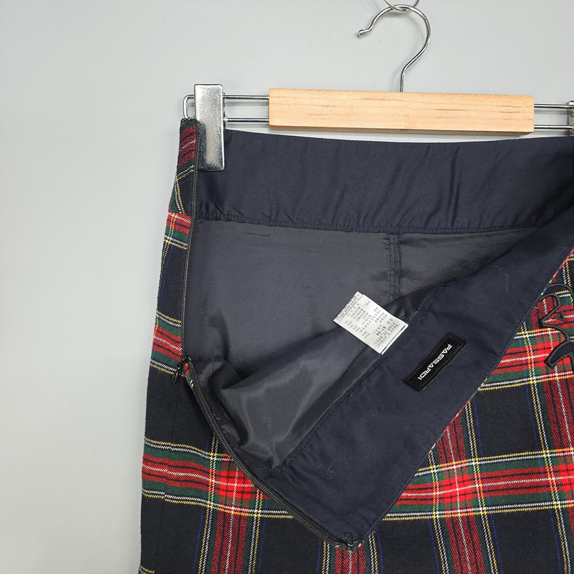 파사디(PASSARDI) 체크 골프 스커트 67 상품이미지5