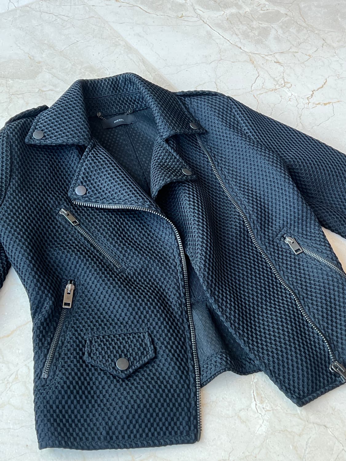 디젤 라이더자켓 블랙 상품이미지1