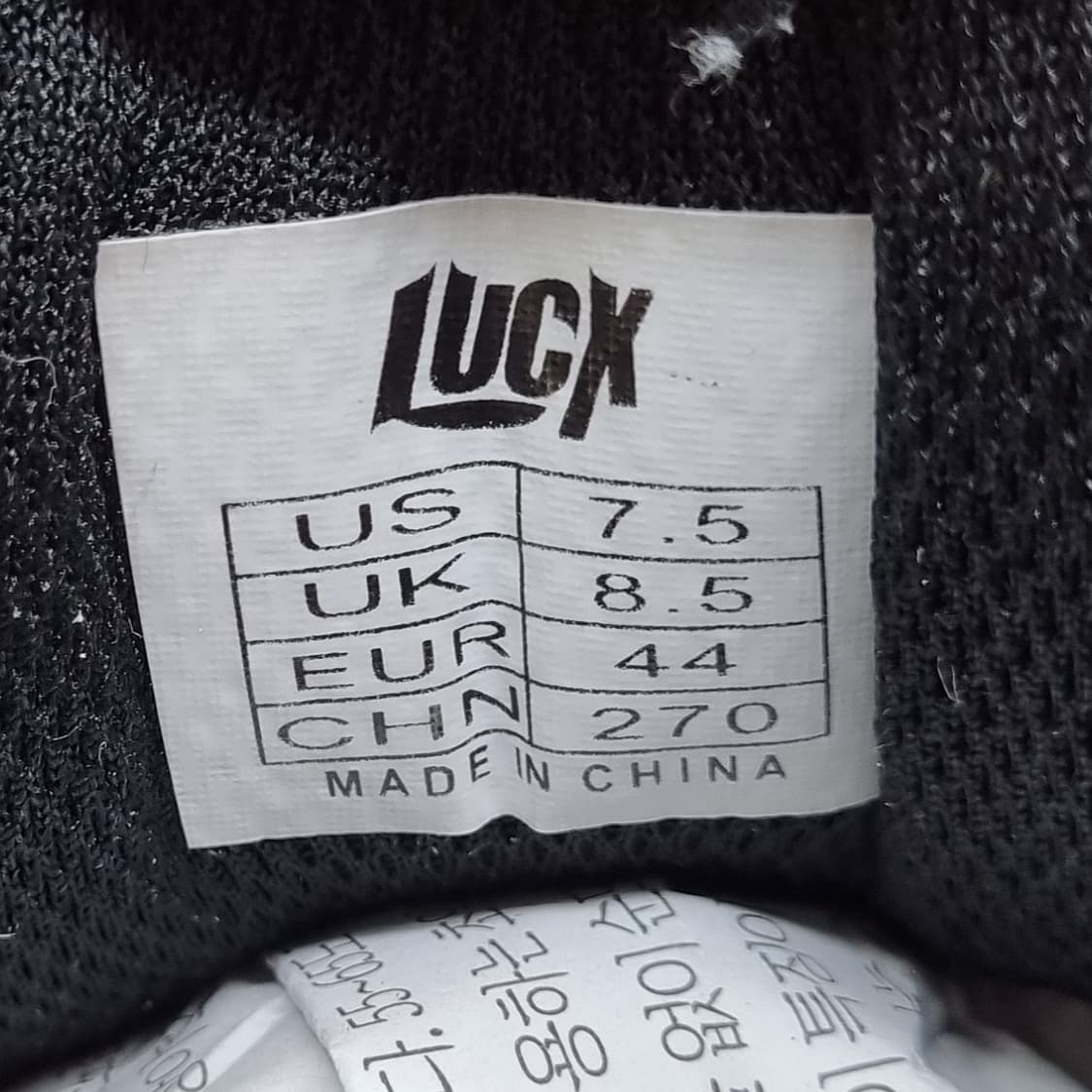 LUCK. 남성운동화270  상품이미지6