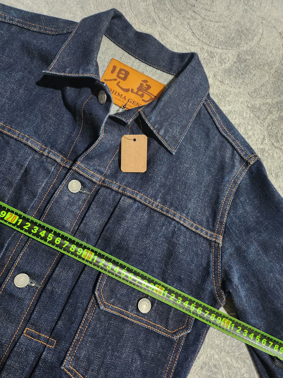 코지마 진즈(Kojima Genes) 셀비지 데님 자켓 M 상품이미지9
