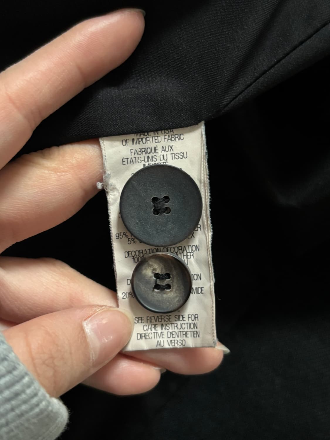 Helmut Lang 헬무트랭 블랙 버클 블레이저 상품이미지10