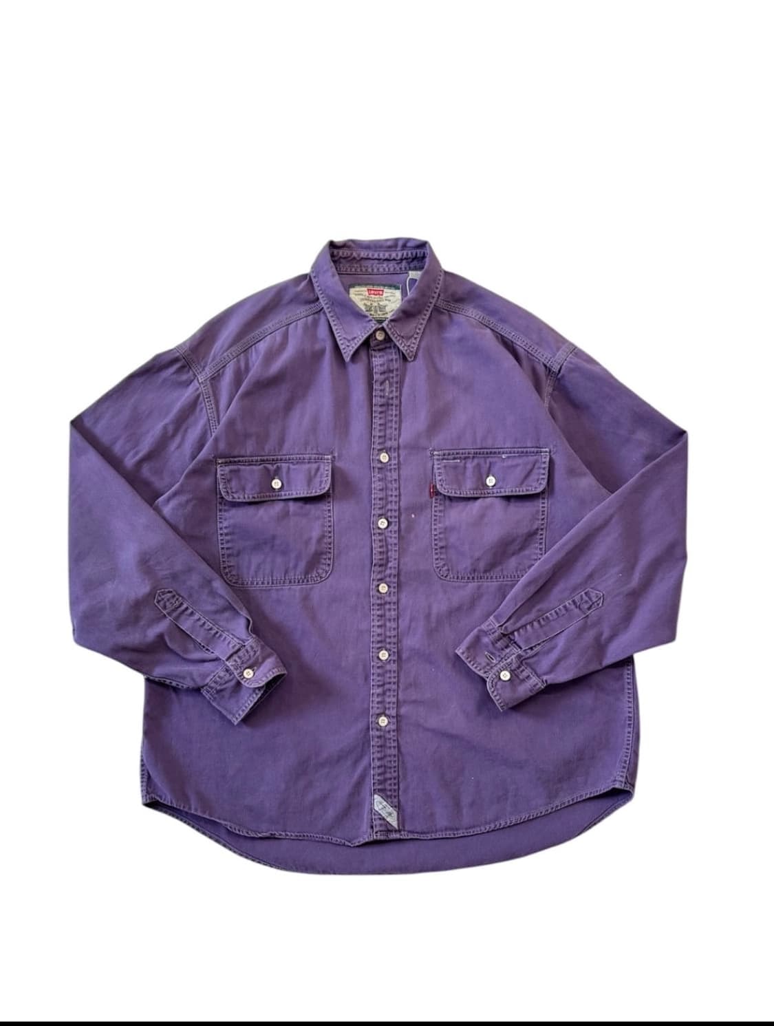 90s 리바이스 코튼 셔츠 상품이미지1