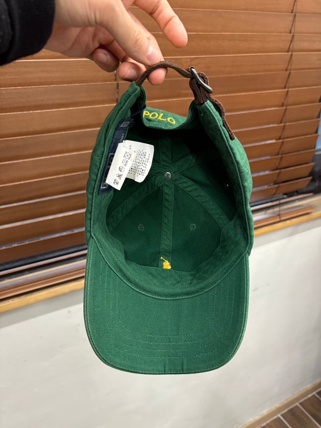 폴로 랄프로렌 코튼치노 볼캡 모자 상품이미지3