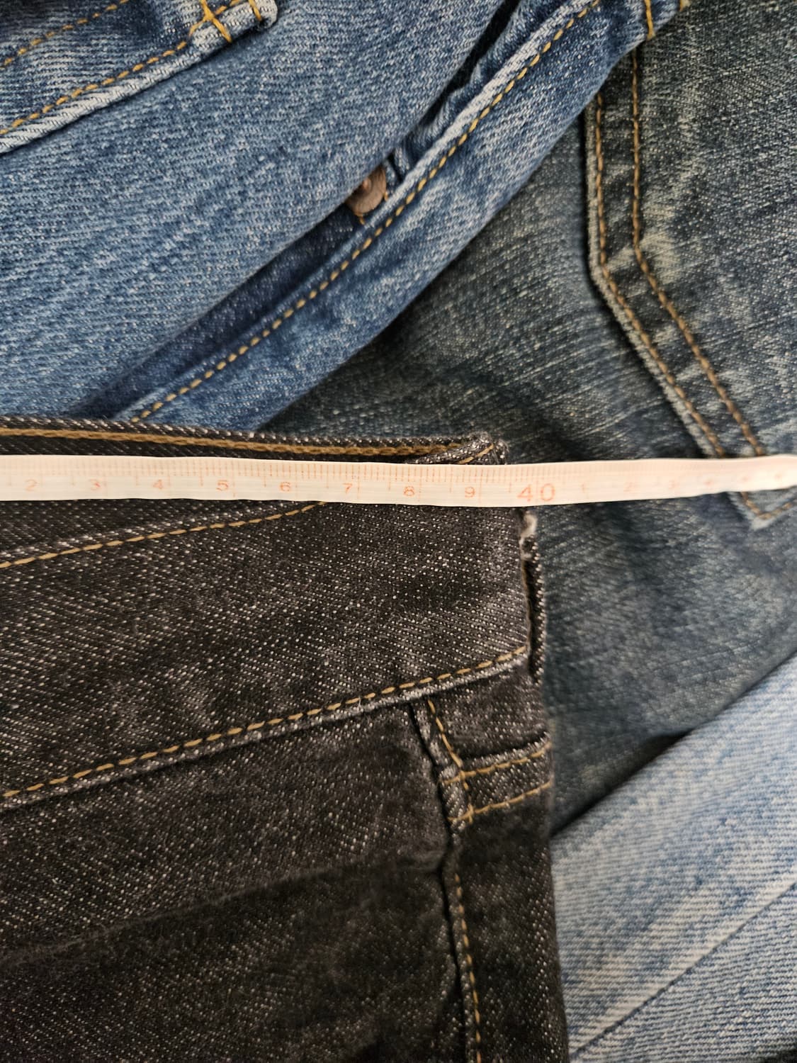 Jp 00s levis 517 31x34 리바이스 부츠컷 흑청 리지드 상품이미지4