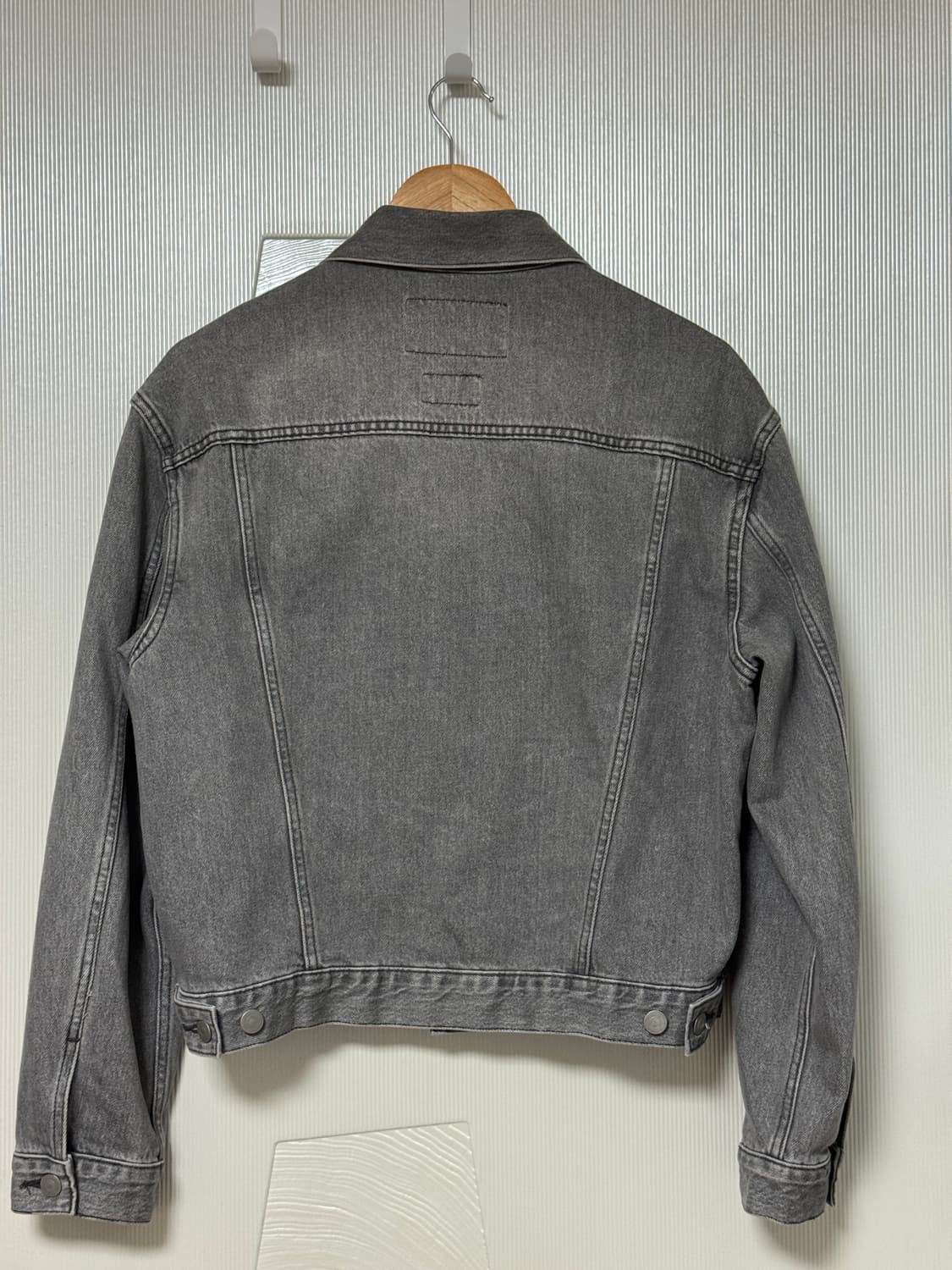 토니웩 콘 데님 트러커 자켓 (M) 상품이미지2