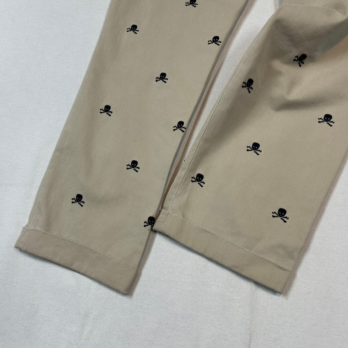 30inch) 폴로 랄프로렌 럭비 스컬 자수 치노 팬츠 면바지 상품이미지5