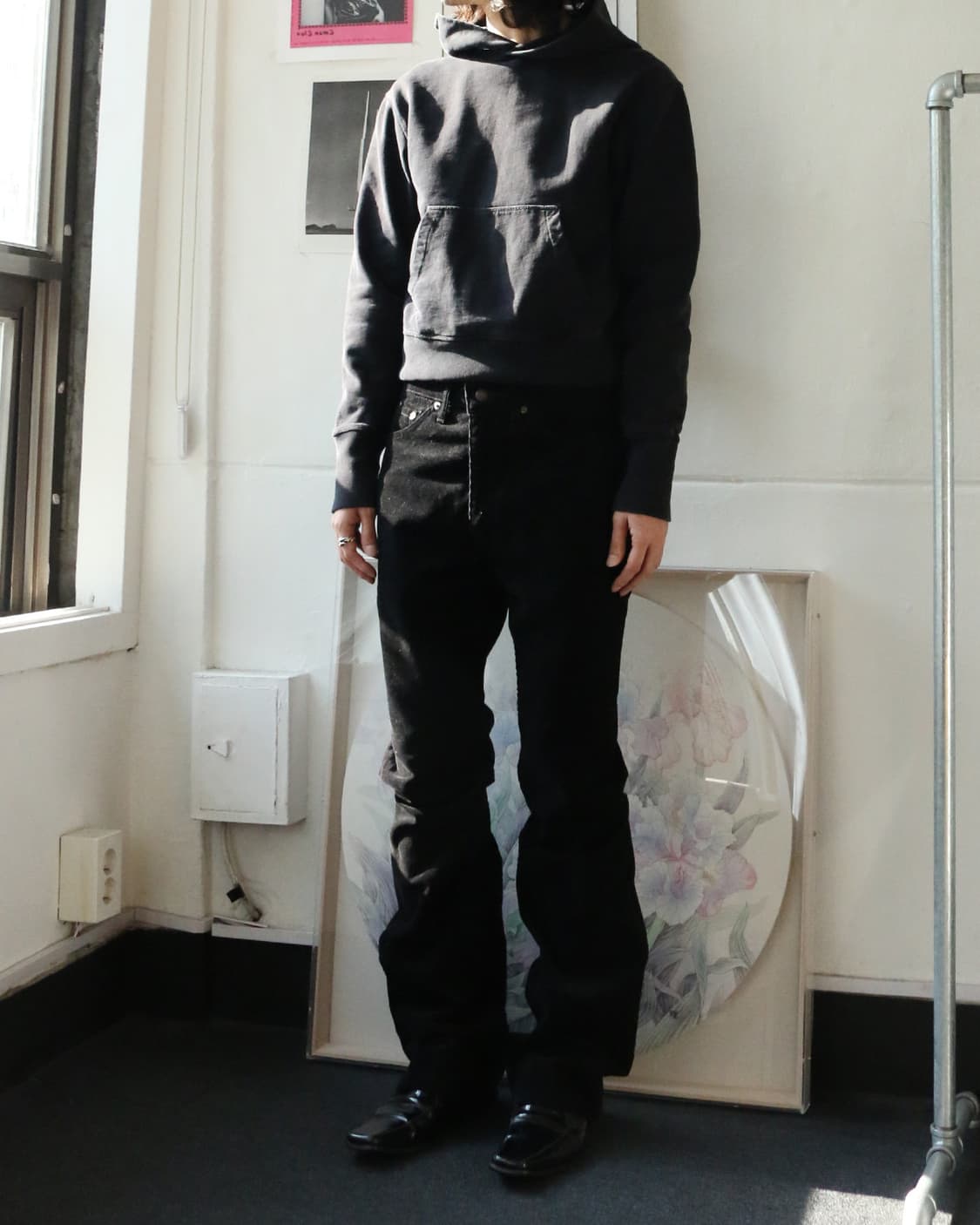 헬무트랭 블랙 후디  상품이미지2